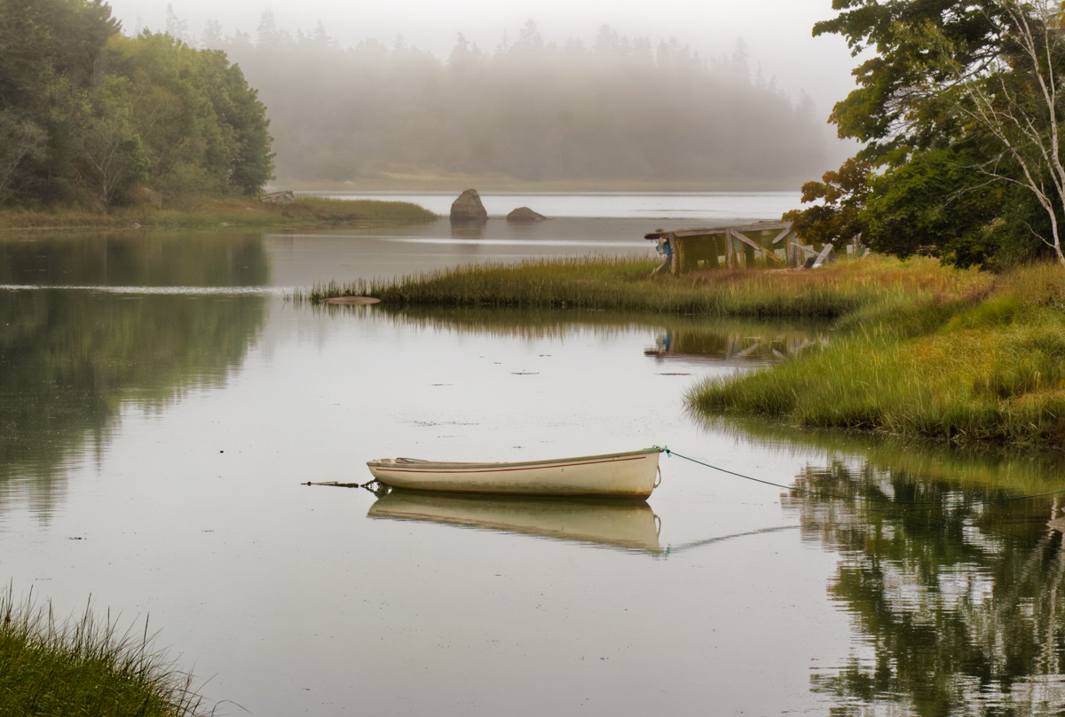 Ruth Plucinski - Foggy Maine Morning